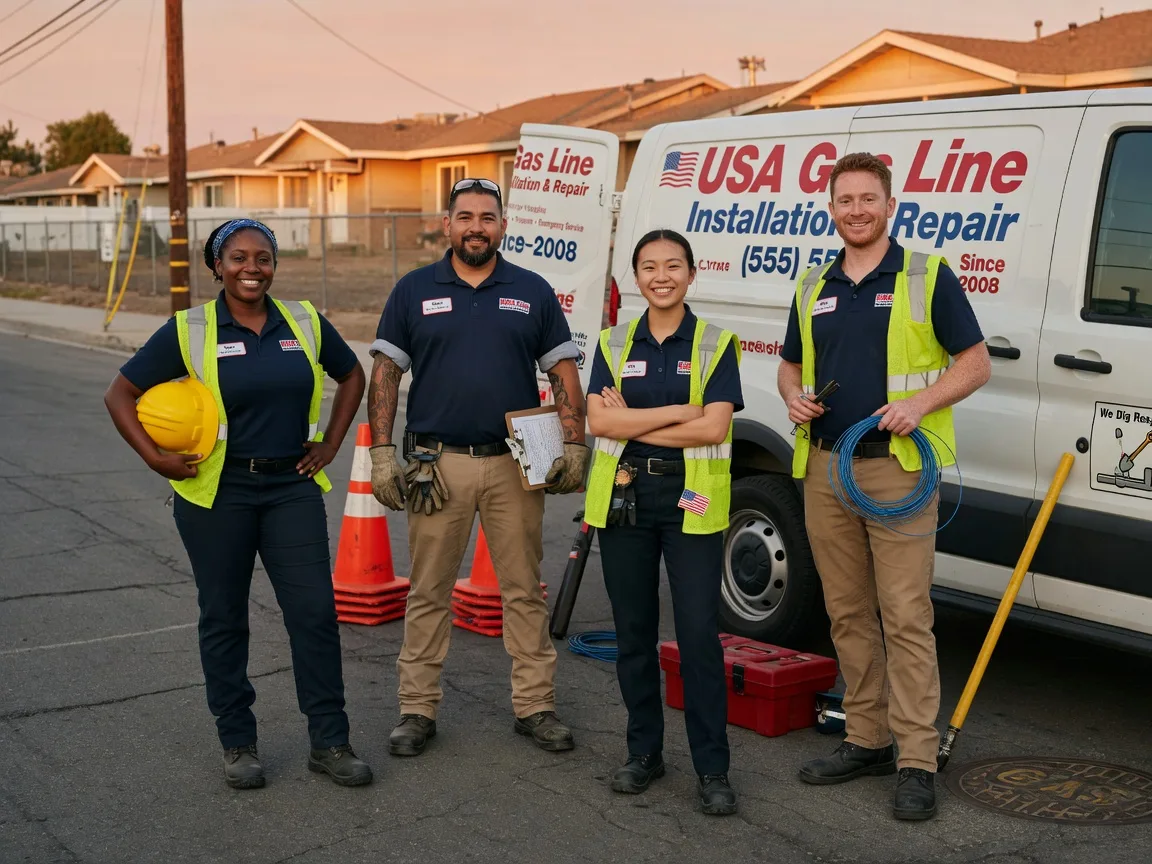 Gas Line Installation company in Bunnlevel, NC
